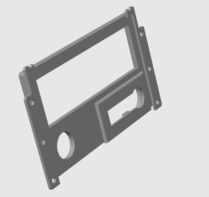 1989- 1991 Mazda RX7 FC3S S5 Black Center Dash Radio Bezel and Center