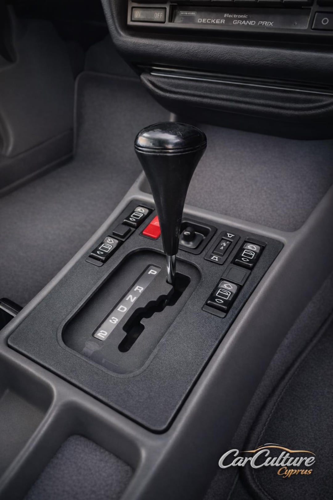 Mercedes 190E W201 Console Cover Automatic Plate | Center