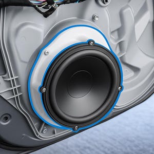 Speaker Adapter set of 2 for 2010–2013 Mazda 3 (Bose Front Doors) – 30mm Spacers