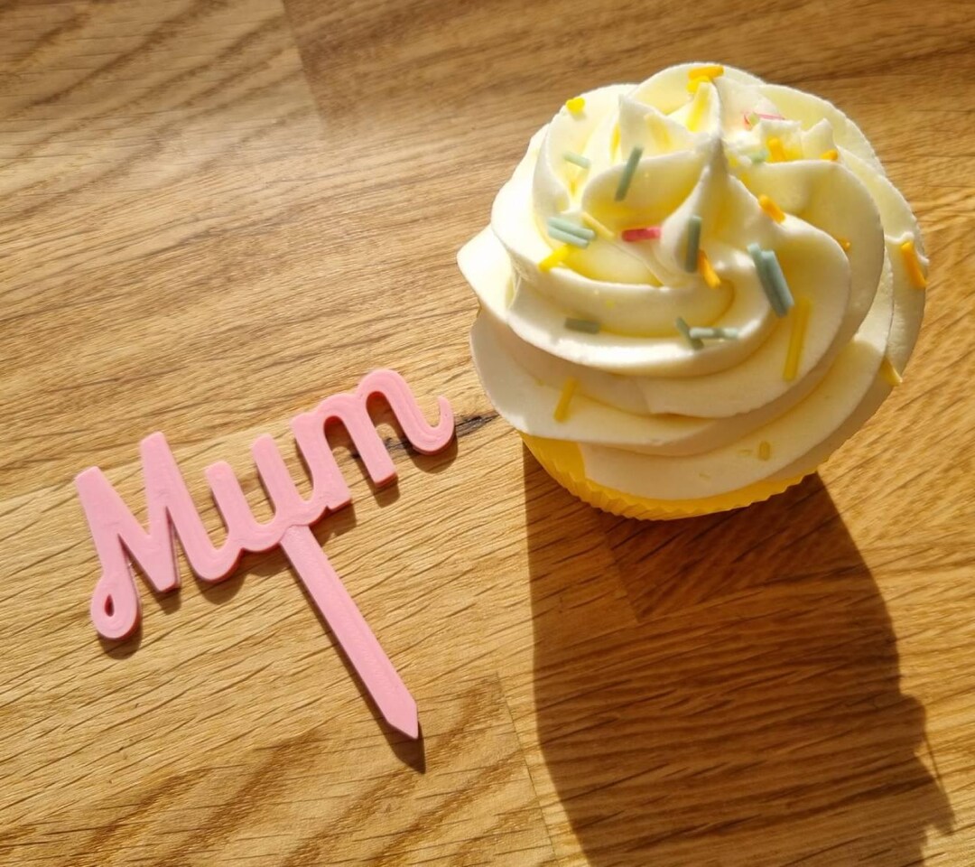 Mum Cake Topper 3D Printing/lasercut Digital Files - Etsy