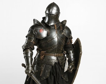 Full Body Barbuta Armor | Masterpiece of Medieval Protection | Knight Full Plate Armor for Cosplay & LARP,