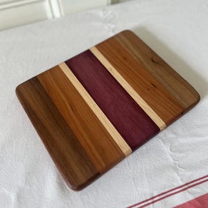 Premium handgemaakte houten charcuterie/snijplank