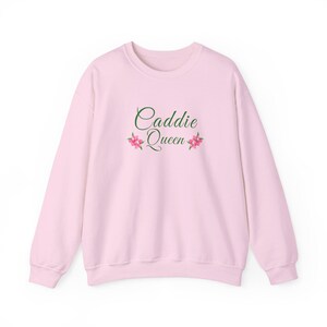 Masters Golf Womens Crewneck Sweatshirt, Pink Sweatshirt for Golf Lovers, Cozy Gift, Celebration Outfit, Sports Apparel, Spring Fashion
