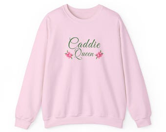 Masters Golf Womens Crewneck Sweatshirt, Pink Sweatshirt for Golf Lovers, Cozy Gift, Celebration Outfit, Sports Apparel, Spring Fashion