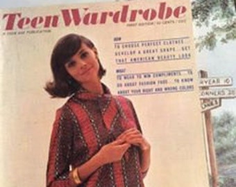 Vintage 1963-1964 Teen Wardrobe Magazine First Edition Lots Of Fashion