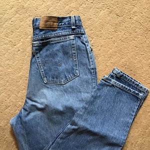 Vintage 1970's 1980's Jeans Levi's MOM Denim Jeans - Etsy