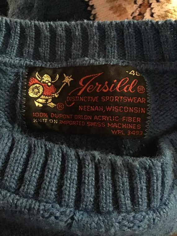 Vintage 1950s 1960s Sweater *jersild Distinctive Sportswear Neenah