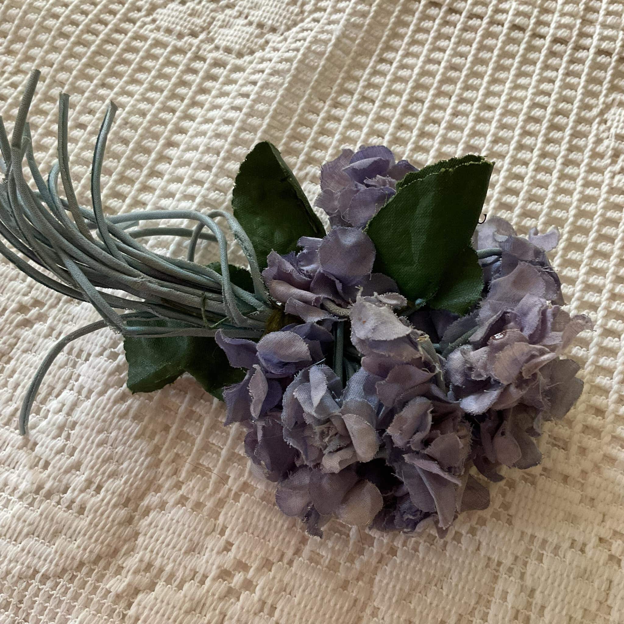 Vintage 1930's 1940's Flowers Hat Millinery Dress Adornment