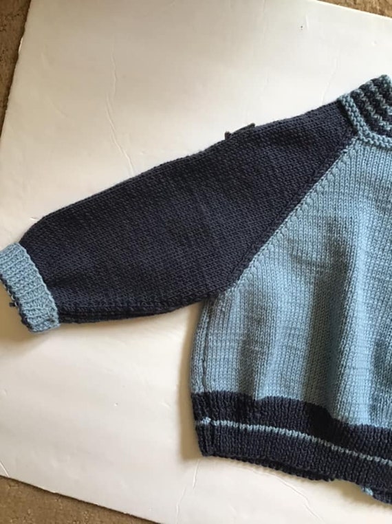 Vintage 1980's Sweater TODDLER'S/CHILD SIZE *Brew… - image 4