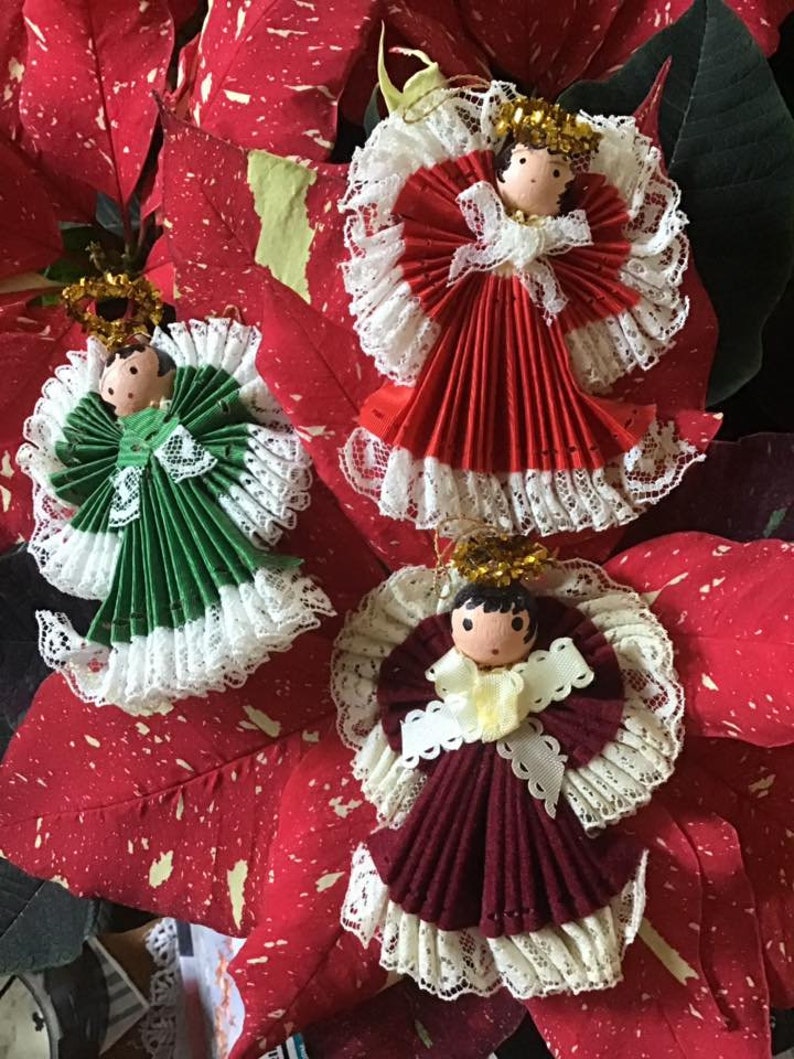 Experiences gift Vintage 1960's 1970's Christmas Ornaments Decor 3 | Etsy