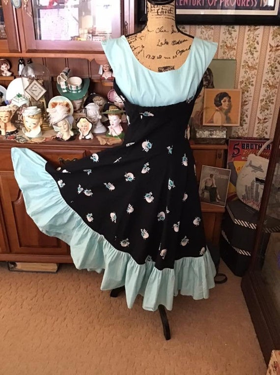 blue dress for baby girl Royal Blue Flower Printed Two Piece Prom Party Suits for Men main image 1