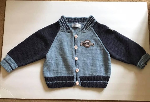 Vintage 1980's Sweater TODDLER'S/CHILD SIZE *Brew… - image 1