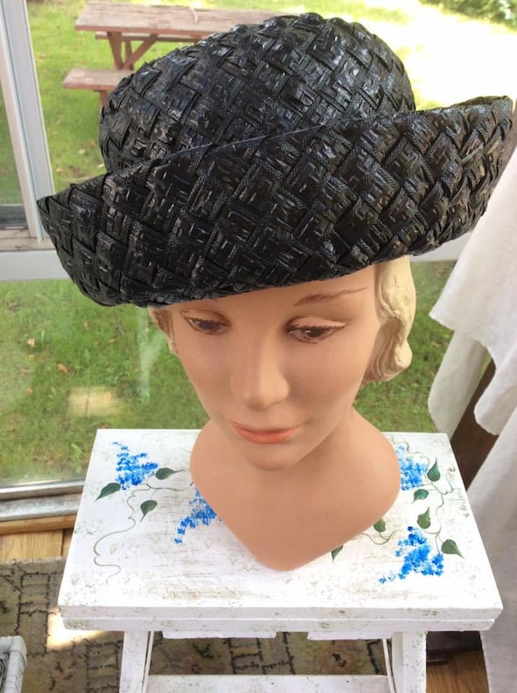 Vintage 1950s 1960s Hat New York Paris 