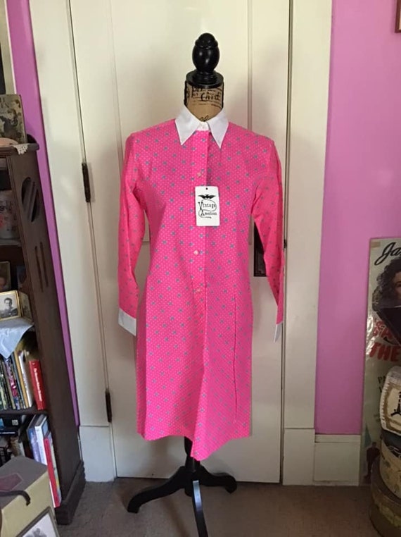 american vintage pink dress American Vintage Widland wrap-front Mini Dress | Pink