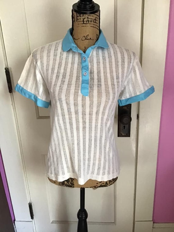 Vintage 1970's 1980's Shirt *Chris Evert Actionwe… - image 5