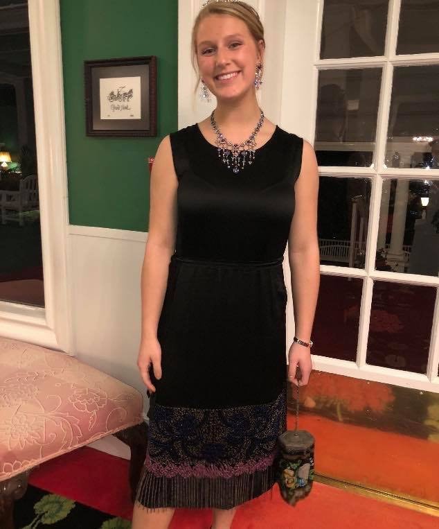 Vintage 1920s Dress Genuine Beaded 