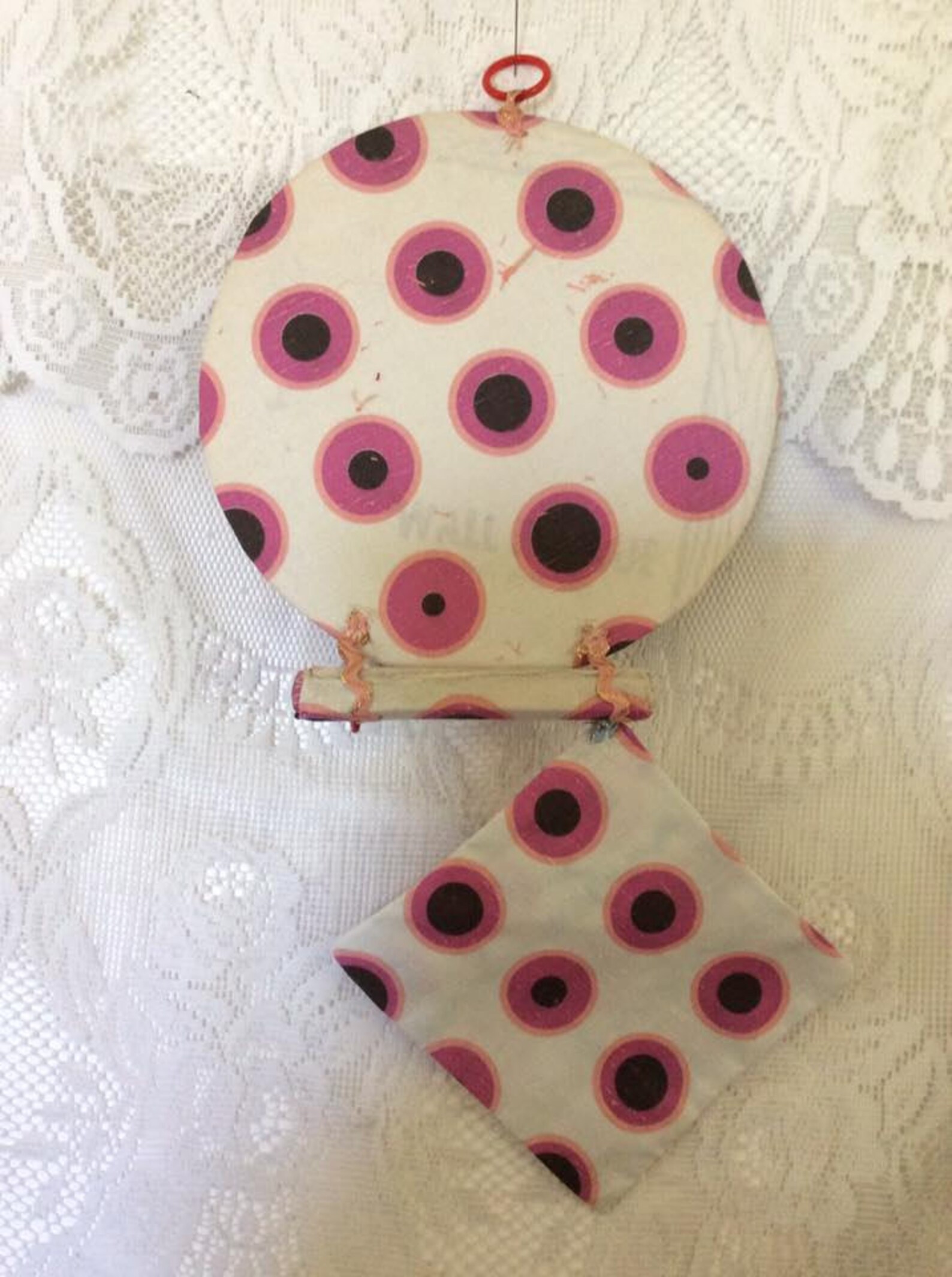 Vintage 1930s 1940s Display Novelty Hat Wall Hanging Hot Pad Etsy