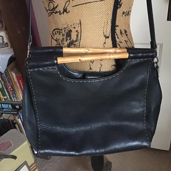 Vintage 1990's Shoulder Bag Top Handle Crossbody Bag *fossil