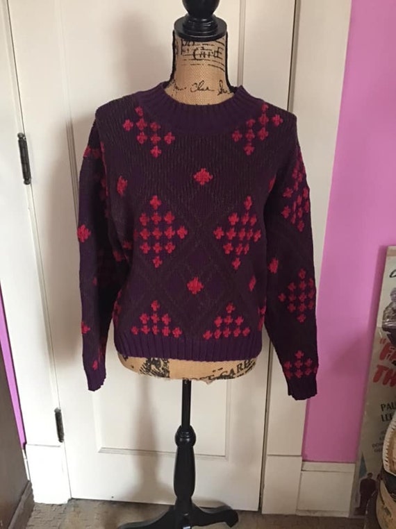 Vintage 1980's Sweater Pullover *ETCETERA By J.G.… - image 3