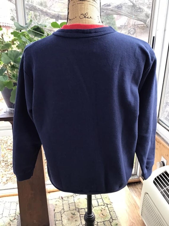 Vintage 1990's Y2K Sweatshirt Pullover "UGLY" Chr… - image 6