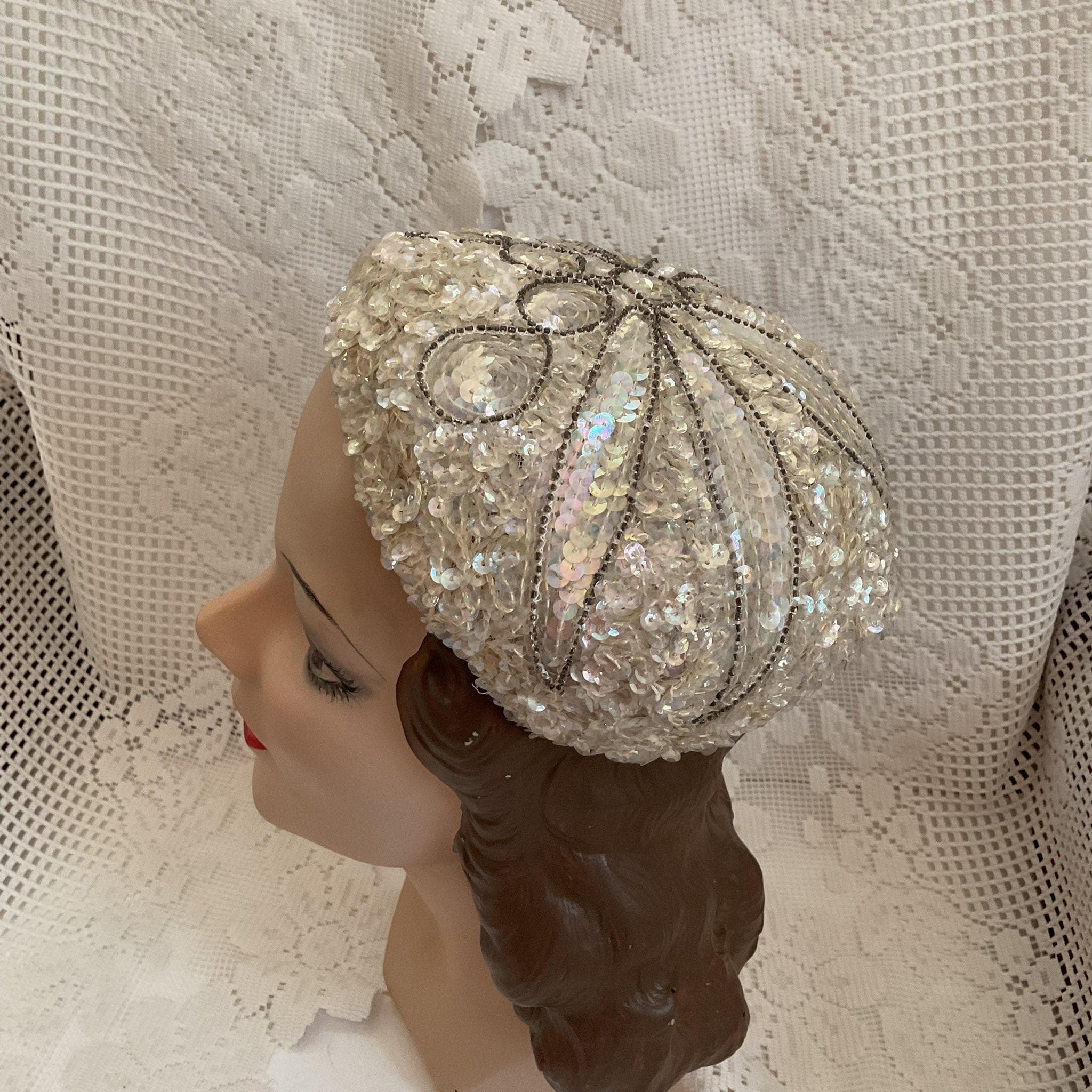 1950s Sequin Hat - Etsy Canada display picture 2