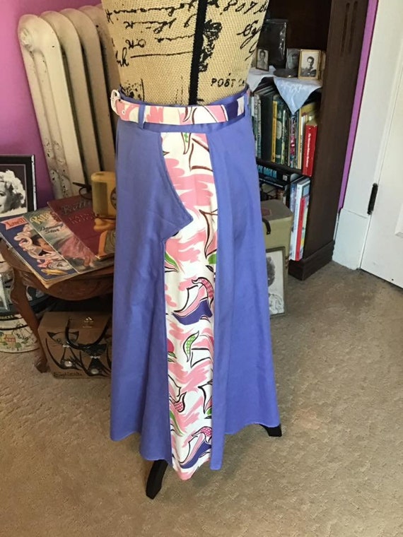 Vintage 1970's Skirt *Sportswear Shop Aldens* Com… - image 4
