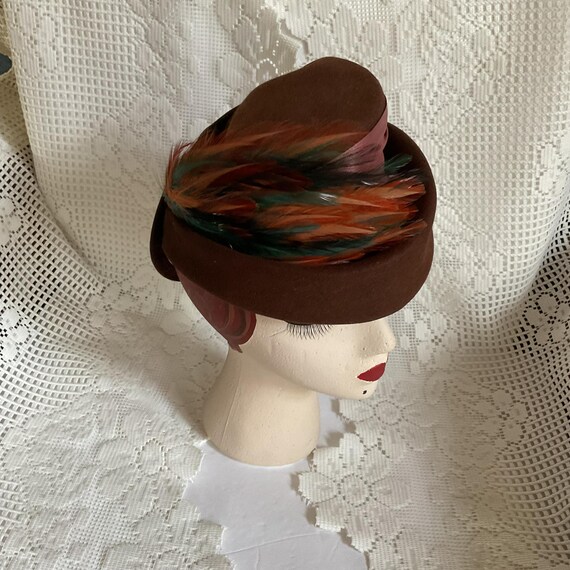 Vintage Dark Aesthetic Flat Hat