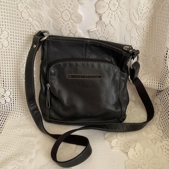 ★TOUT Y EST★ retro cross bag black CROSS2 Retro Y2K Punk motorcycle pack with Multi-Pocket Pocket for