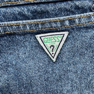 Guess Label Jeans Etsy Hong Kong