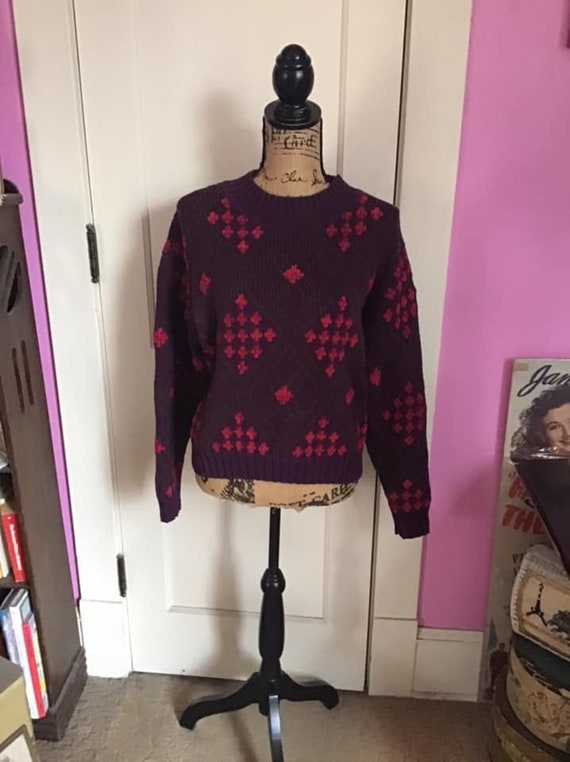 Vintage 1980's Sweater Pullover *ETCETERA By J.G.… - image 1
