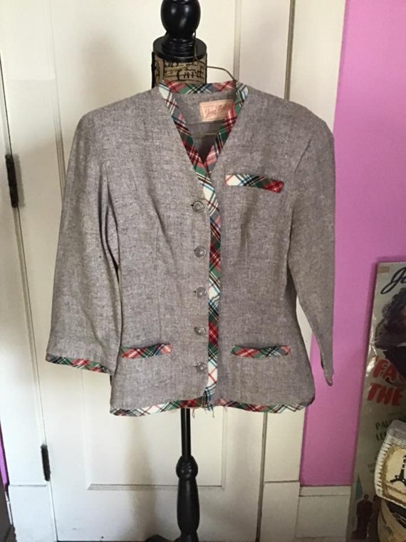 Vintage 1930's Jacket Blazer *Original Joan Miller