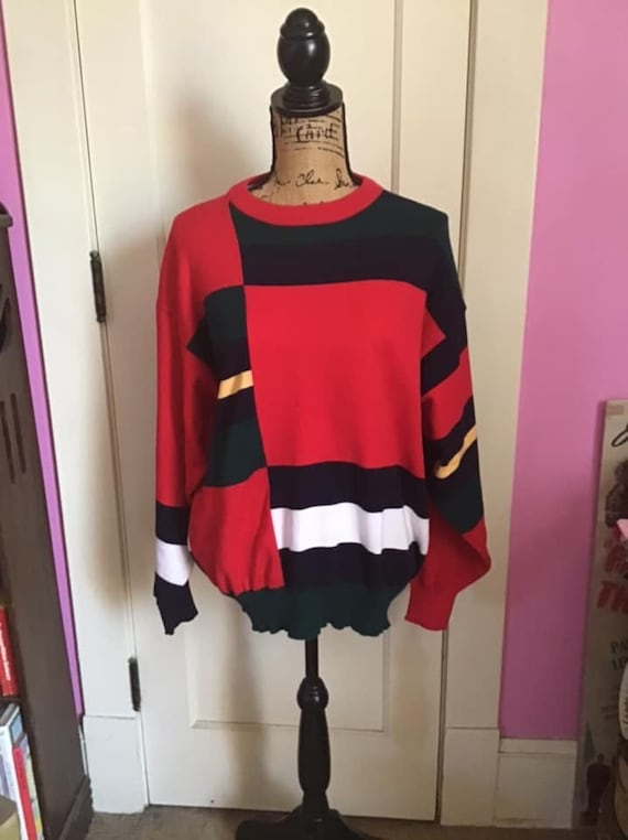 Vintage 1990's Sweater Pullover Menswear *Cotton T
