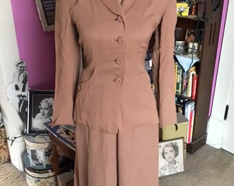 ヴィンテージ 1940 年代 1950 年代 スーツ レディース 2 ピース