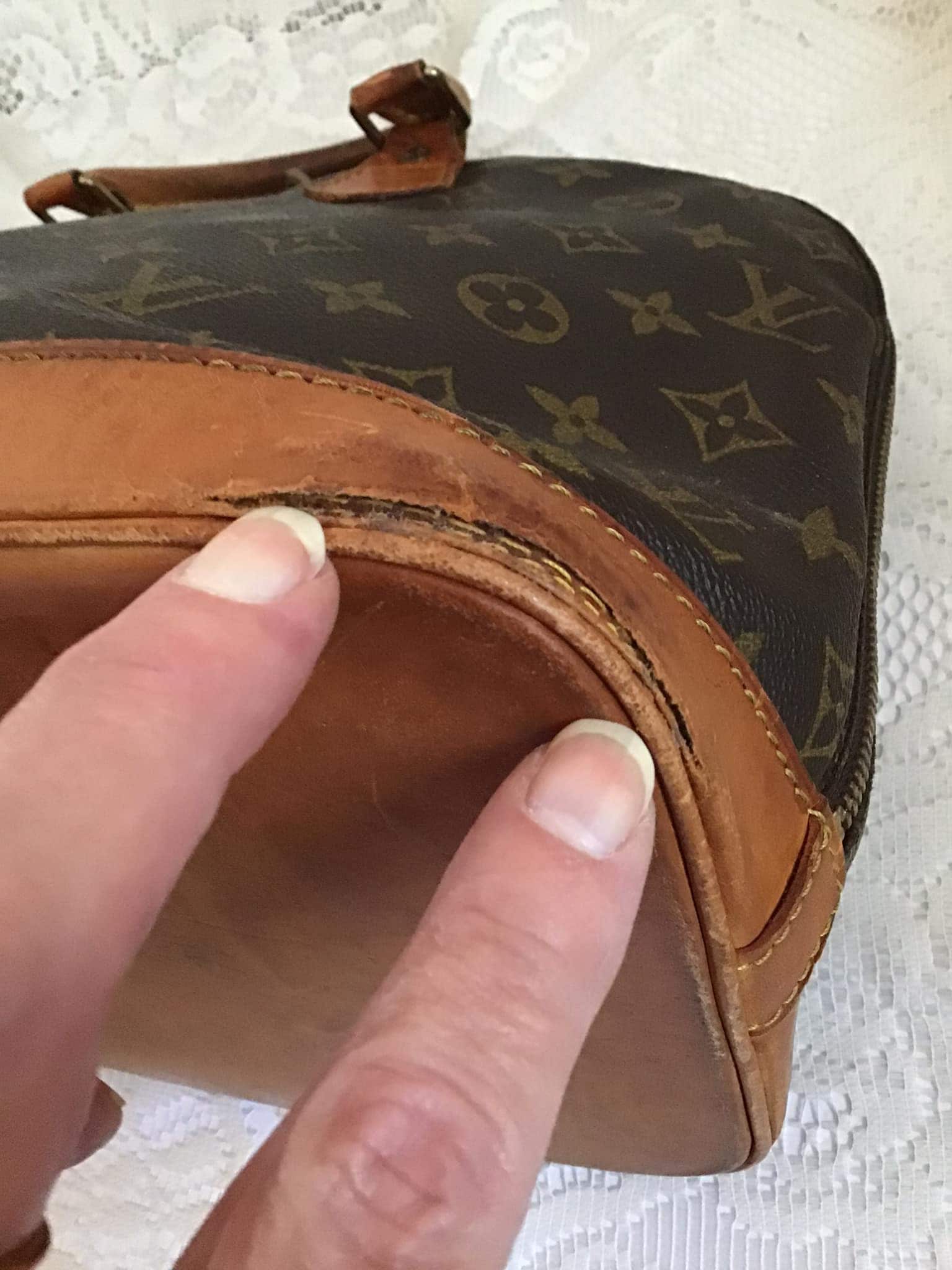 Vintage 1990's Handbag Authentic Louis Vuitton Alma Bag -  Hong Kong