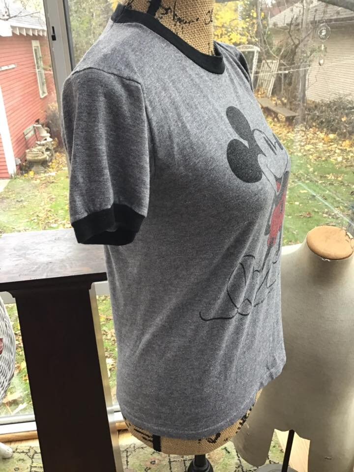 Vintage 1970's 1980's T Shirt RARE Mickey Ringer Tee Shirt