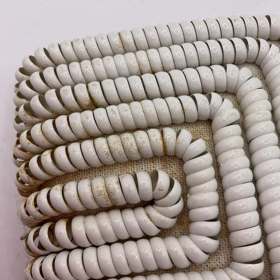 Vintage 1940's Clutch Handbag Telephone Cord Purs… - image 7
