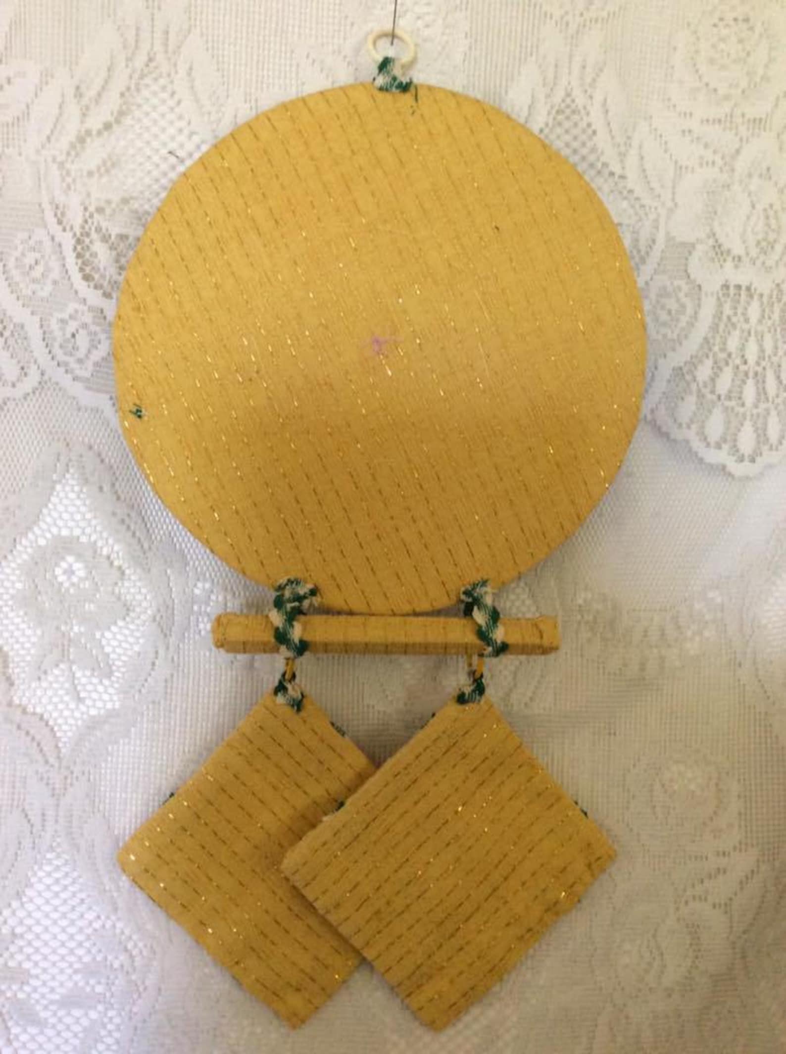 Vintage 1930s 1940s Display Novelty Hat Wall Hanging Hot Pad Etsy