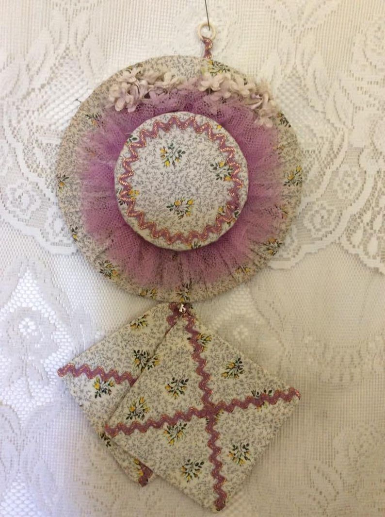 Vintage 1930s 1940s Display Novelty Hat Wall Hanging Hot Pad Etsy