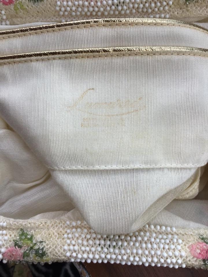 Vintage 1950s 1960s Handbag Purse *by Lumured Made in USA