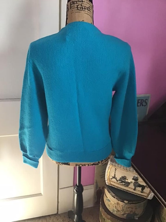 Vintage 1960's 1970's Sweater Cardigan *Arnold Pa… - image 5