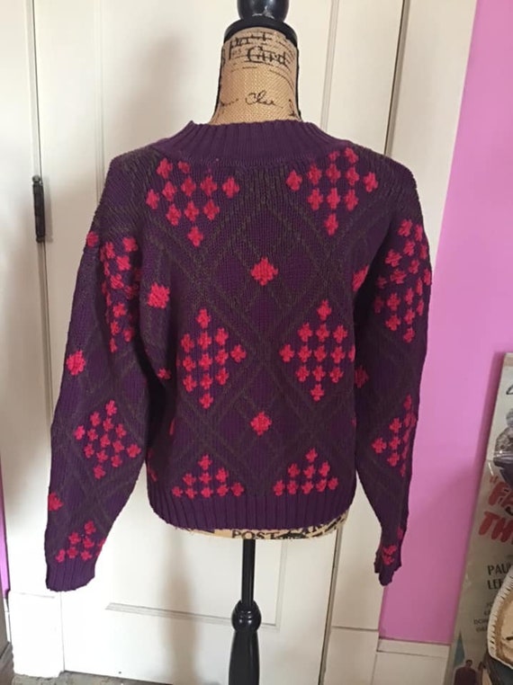 Vintage 1980's Sweater Pullover *ETCETERA By J.G.… - image 5