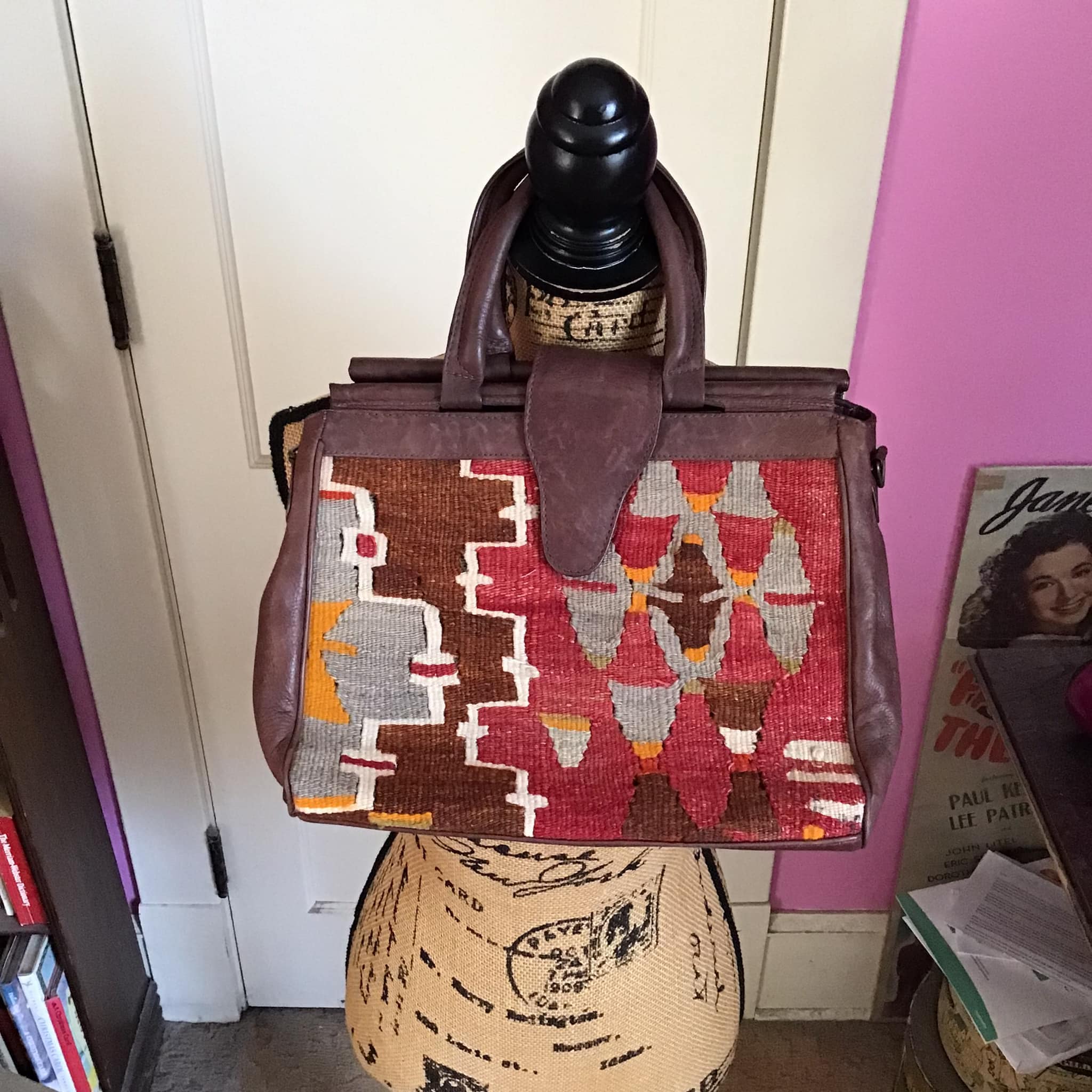 American angel leather purse sale