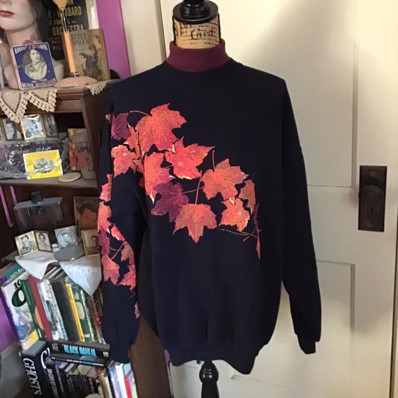 Vintage 1990's Sweatshirt Pullover (Dated 1994) Bl