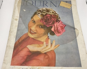 Vintage 1930's Magazine (Dated August 1936) *Ladies Home JOURNAL* Stories Advertisements Sold AS IS!!!