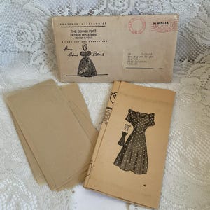 Vintage 1940's (1946) Dress Clothing Pattern *Anne Adams Patterns* This Listing Is For Actual Paper Pattern #4569
