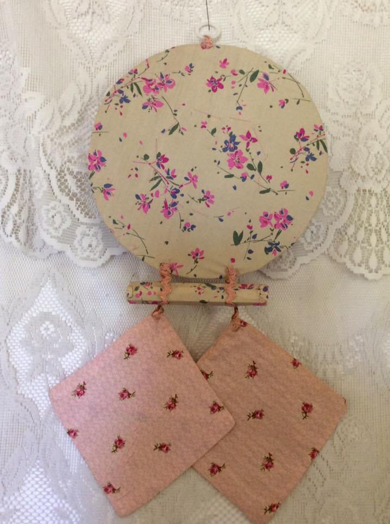 Vintage 1930s 1940s Display Novelty Hat Wall Hanging Hot Pad Etsy