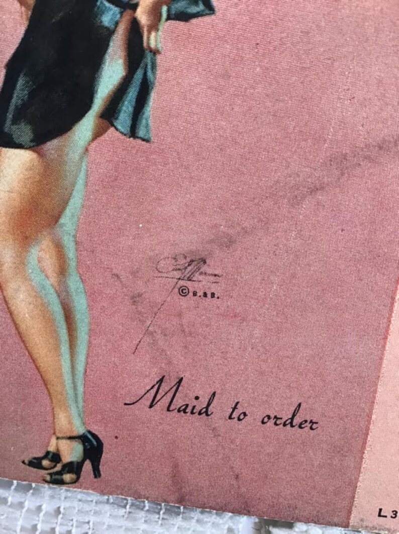 Vintage 1940's Ink Blotter Advertising kane & Etsy