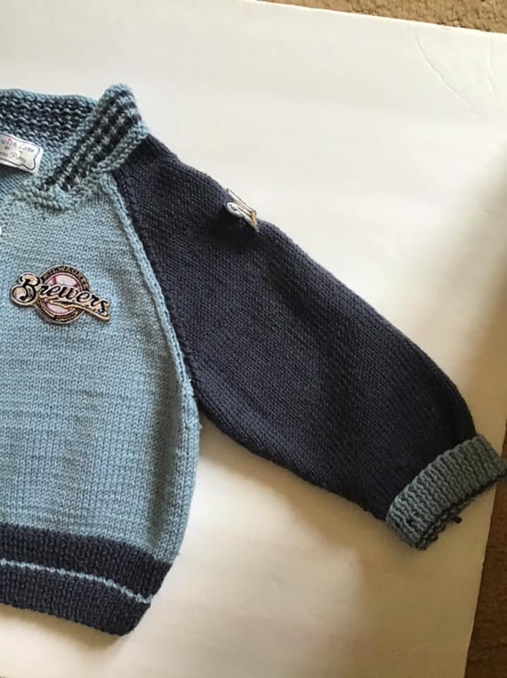 Vintage 1980's Sweater TODDLER'S/CHILD SIZE *Brew… - image 5