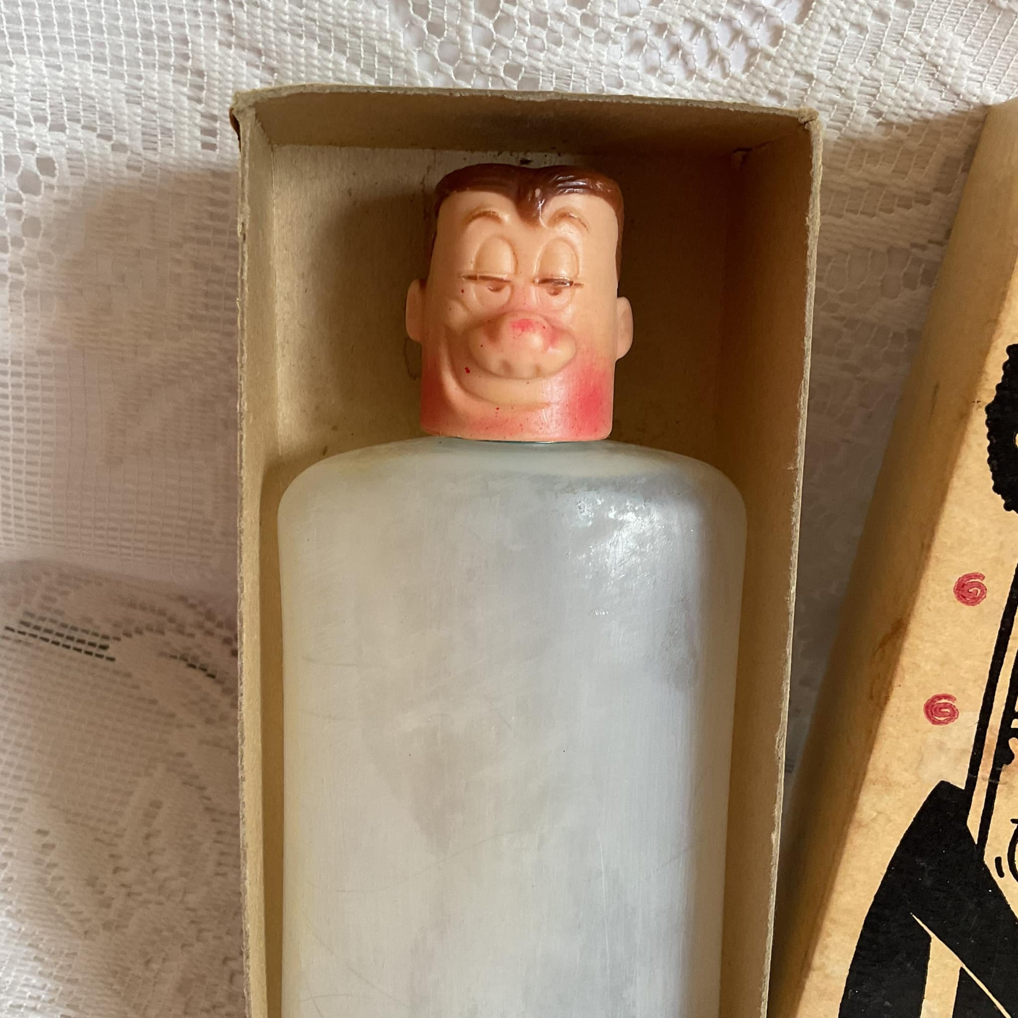 Vintage 1940's 1950's Flask *your Hip Nip* Soft Plastic
