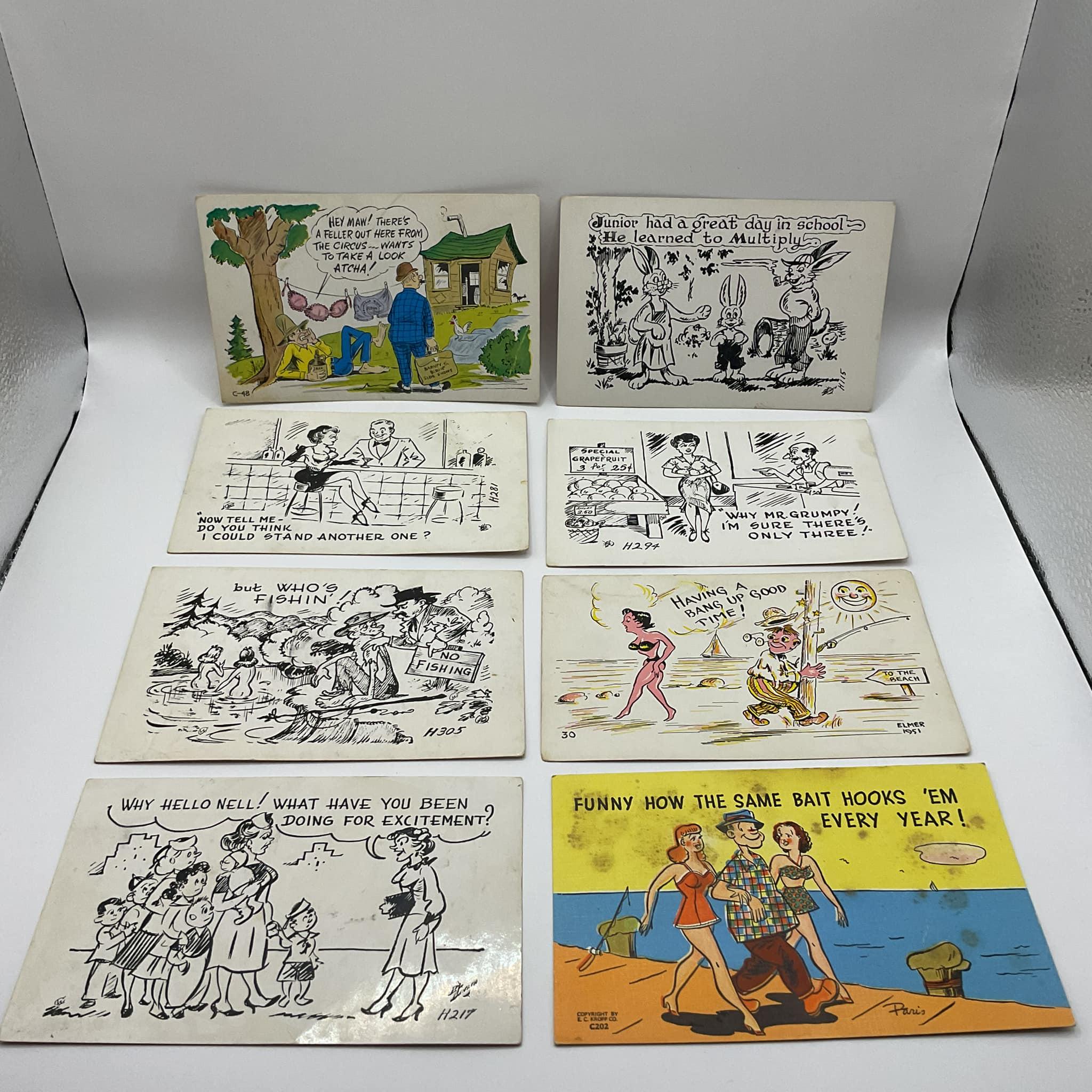 Saucy Seaside Postcards - Etsy Sweden